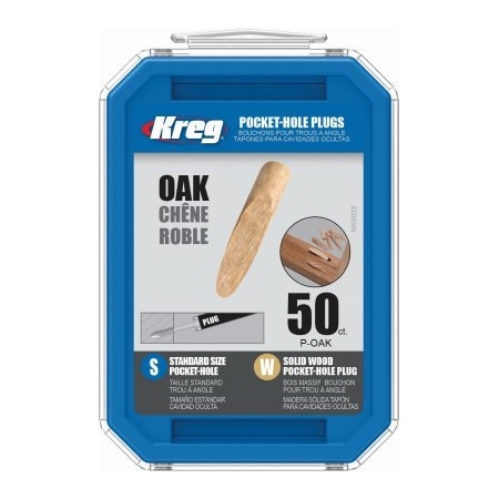 Kreg 50PK 38 Oak Plugs P-OAK